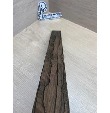 Зирикот заготовка накладки для электрогитары Радиал ААА 8,5(7,5)х56-48х485 мм-6