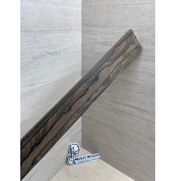 Зирикот заготовка накладки для электрогитары Радиал ААА 8,5(7,5)х56-48х485 мм-8