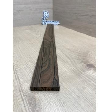 Зирикот заготовка накладки для электрогитары Смешанный АА 10х57-46х560 мм-1