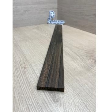 Зирикот заготовка накладки для электрогитары Радиал ААА 10х56-46х537 мм-1