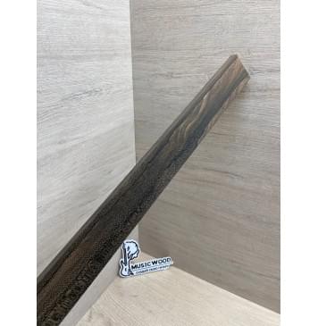 Зирикот заготовка накладки для электрогитары Радиал ААА 10х56-46х537 мм-3