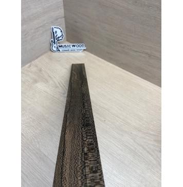 Зирикот заготовка накладки для электрогитары Радиал ААА 10х56-46х537 мм-6