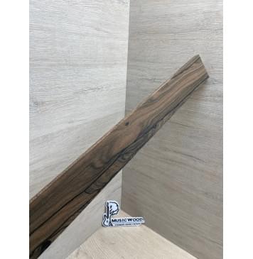 Зирикот заготовка накладки для электрогитары Смешанный АА 10х65-54х569 мм-4