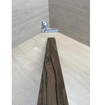 Зирикот заготовка накладки для электрогитары Смешанный АА 10х65-54х569 мм-6