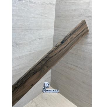 Зирикот заготовка накладки для электрогитары Смешанный АА 10х65-54х569 мм-8