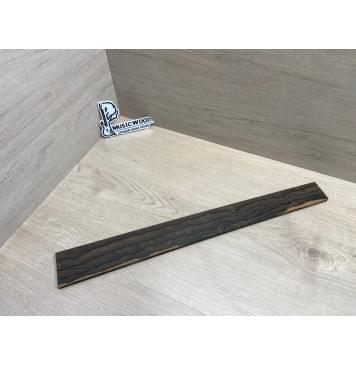 Зирикот заготовка накладки для электрогитары Радиал ААА 10х64-48х545 мм-0