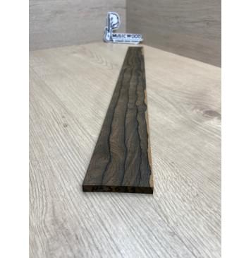 Зирикот заготовка накладки для электрогитары Радиал ААА 10х64-48х545 мм-1