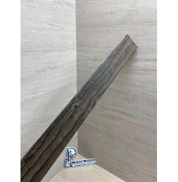 Зирикот заготовка накладки для электрогитары Радиал ААА 10х64-48х545 мм-3