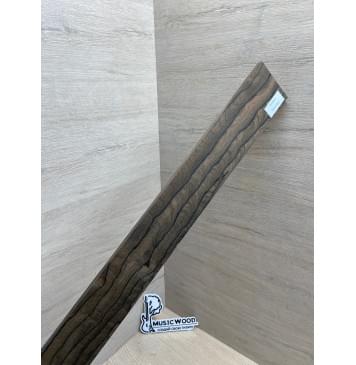 Зирикот заготовка накладки для электрогитары Радиал ААА 10х64-48х545 мм-7