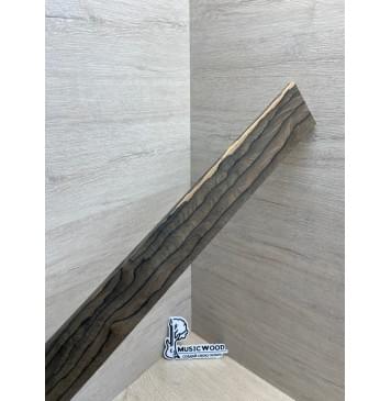 Зирикот заготовка накладки для электрогитары Радиал ААА 10х64-48х545 мм-8