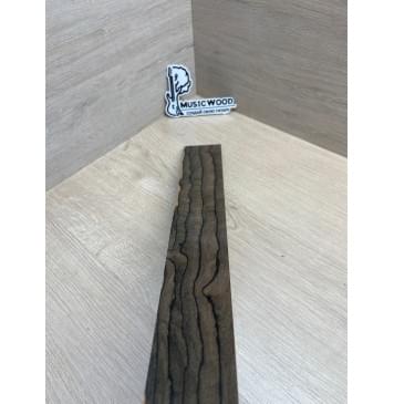 Зирикот заготовка накладки для электрогитары Радиал ААА 10х64-48х545 мм-9