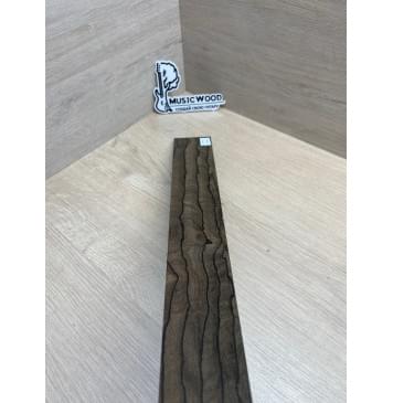 Зирикот заготовка накладки для электрогитары Радиал ААА 10х64-48х545 мм-10