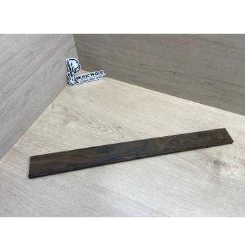 Зирикот заготовка накладки для электрогитары Смешанный АА 10х57-48х561 мм-0