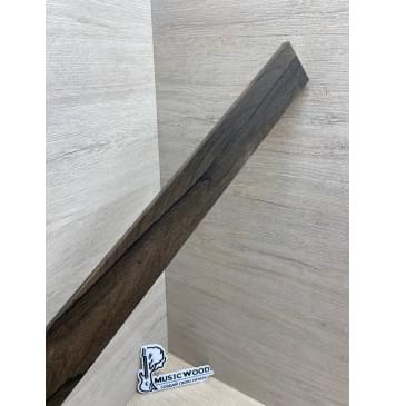 Зирикот заготовка накладки для электрогитары Смешанный А 7,5(6,5)х55-45х480 мм (уценка - сучки)-3