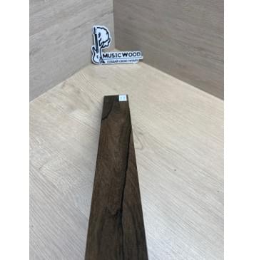 Зирикот заготовка накладки для электрогитары Смешанный А 7,5(6,5)х55-45х480 мм (уценка - сучки)-13