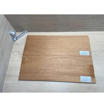 Махагон Кая заготовка на топ Смешанный ААА 9х188х520 мм - 2 шт. (книжкой)-5