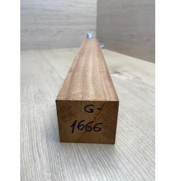 Сапели заготовка грифа электрогитары Радиал А 66х76х724 мм, 613 кг/м3-1