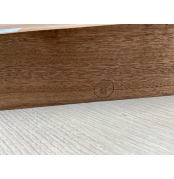 Сапели заготовка грифа электрогитары Радиал А 66х76х724 мм, 613 кг/м3-5