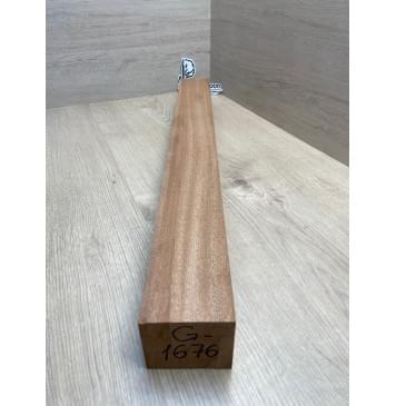 Сапели заготовка грифа электрогитары Радиал ААА 67х75х728 мм, 635 кг/м3-4