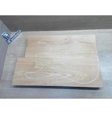 Ольха заготовка корпуса Смешанный А 44х170х475-525 мм, 2шт, 499 кг/м3-10