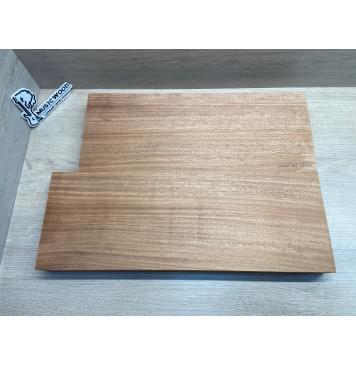 Махагон Африканский Кая заготовка корпуса Радиал АА 46х186х523-477 мм, 2 шт., 529 кг/м3-10