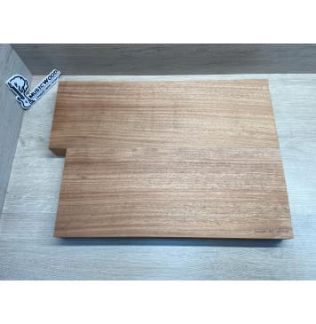 Махагон Африканский Кая заготовка корпуса Радиал АА 46х186х523-477 мм, 2 шт., 529 кг/м3-6