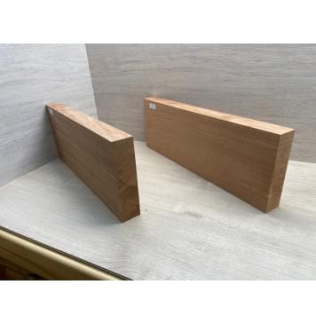 Махагон Африканский Кая заготовка корпуса Радиал АА 46х186х523-477 мм, 2 шт., 529 кг/м3-9