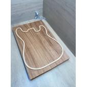 Махагон Африканский Кая заготовка корпуса Радиал АА 40х171х536-529 мм, 2 шт., 463 кг/м3