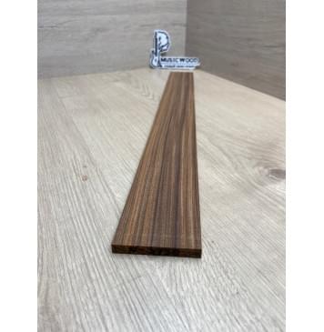 Палисандр Бразильский Сантос заготовка накладки для электрогитары Радиал АА 8,5х68-58х549 мм-11