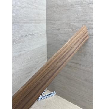 Палисандр Бразильский Сантос заготовка накладки для электрогитары Радиал АА 8,5х68-58х549 мм-3