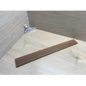 Палисандр Бразильский Сантос заготовка накладки для электрогитары Радиал АА 8,5х66-54х548 мм