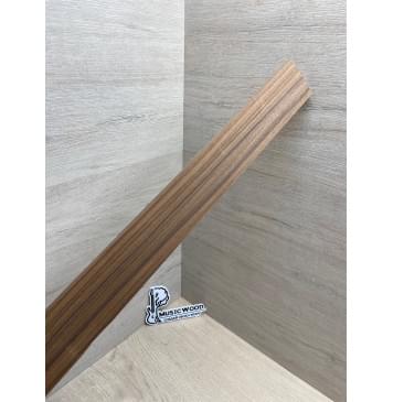 Палисандр Бразильский Сантос заготовка накладки для электрогитары Радиал АА 8,5х66-54х548 мм-11