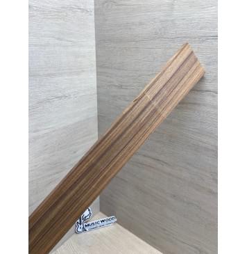 Палисандр Бразильский Сантос заготовка накладки для электрогитары Радиал АА 8,5х66-54х548 мм-5