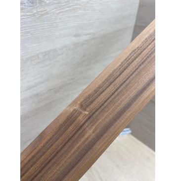 Палисандр Бразильский Сантос заготовка накладки для электрогитары Радиал А 8,5х68-57х510 мм-6