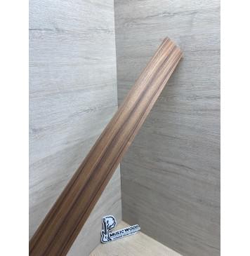 Палисандр Бразильский Сантос заготовка накладки для электрогитары Радиал АА 9х65-52х629 мм-6