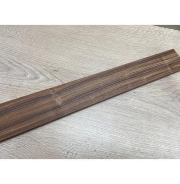 Палисандр Бразильский Сантос заготовка накладки для электрогитары Радиал А 9х67-53х515 мм (уценка - сучки)-4