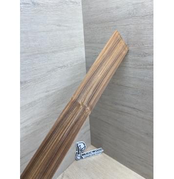 Палисандр Бразильский Сантос заготовка накладки для электрогитары Радиал А 9х67-53х515 мм (уценка - сучки)-11