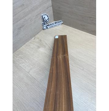 Палисандр Бразильский Сантос заготовка накладки для электрогитары Радиал А 9х67-53х515 мм (уценка - сучки)-13