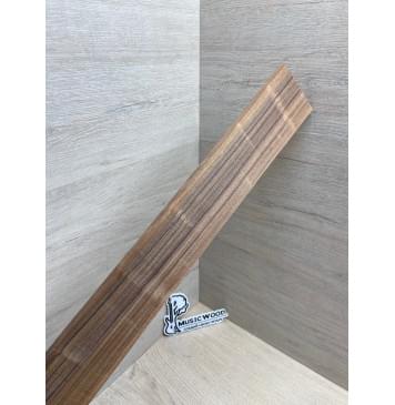 Палисандр Бразильский Сантос заготовка накладки для электрогитары Радиал А 9х68-54х517 мм (уценка - сучки)-12