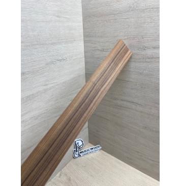 Палисандр Бразильский Сантос заготовка накладки для электрогитары Радиал А 9х66-58х527 мм (уценка - сучки)-11