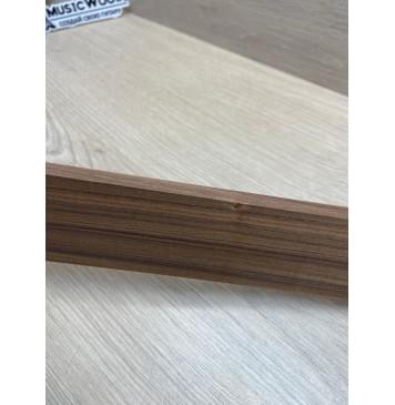 Палисандр Бразильский Сантос заготовка накладки для электрогитары Радиал А 9х67-54х547 мм (уценка - сучки)-3