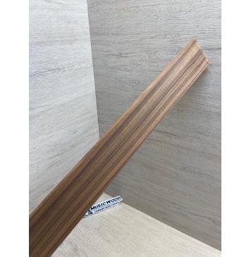 Палисандр Бразильский Сантос заготовка накладки для электрогитары Радиал А 9х67-54х547 мм (уценка - сучки)-6