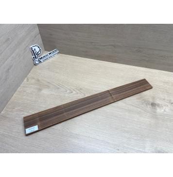 Палисандр Бразильский Сантос заготовка накладки для электрогитары Радиал А 9х65-52х509 мм (уценка - сучки)-12