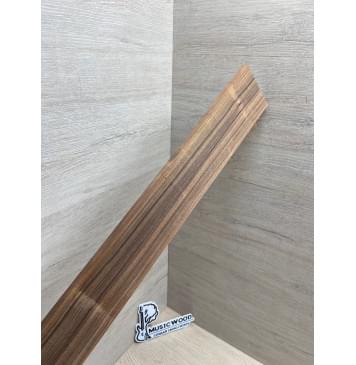 Палисандр Бразильский Сантос заготовка накладки для электрогитары Радиал А 8,5х66-56х510 мм (уценка - сучки)-5