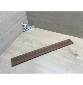 Палисандр Бразильский Сантос заготовка накладки для электрогитары Радиал А 9х62-54х529 мм (уценка - сучки)-0