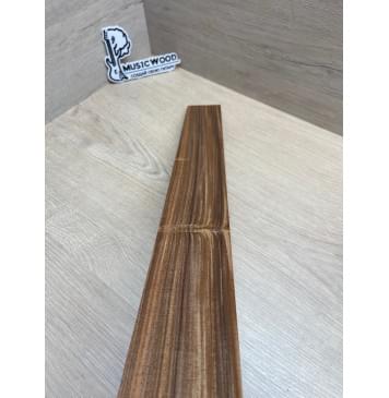 Палисандр Бразильский Сантос заготовка накладки для электрогитары Радиал А 8,5х66-58х528 мм (уценка - сучки)-1