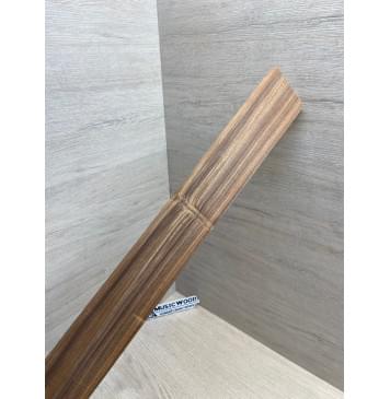 Палисандр Бразильский Сантос заготовка накладки для электрогитары Радиал А 8,5х66-58х528 мм (уценка - сучки)-3