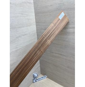 Палисандр Бразильский Сантос заготовка накладки для электрогитары Радиал А 8х63-58х528 мм (уценка - сучки)-4