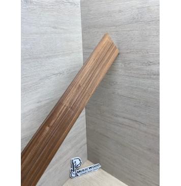 Палисандр Бразильский Сантос заготовка накладки для электрогитары Радиал А 8х63-58х528 мм (уценка - сучки)-5