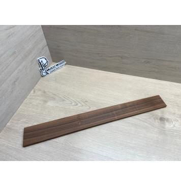 Палисандр Бразильский Сантос заготовка накладки для электрогитары Радиал А 8х65-54х527 мм (уценка - сучки)-0